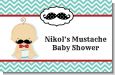 Little Man Mustache - Personalized Baby Shower Placemats thumbnail