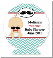 Little Man Mustache - Personalized Baby Shower Centerpiece Stand