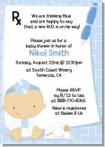 Little Doctor On The Way - Baby Shower Invitations