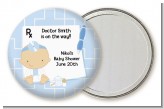 Little Doctor On The Way - Personalized Baby Shower Pocket Mirror Favors