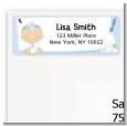Little Doctor On The Way - Baby Shower Return Address Labels thumbnail