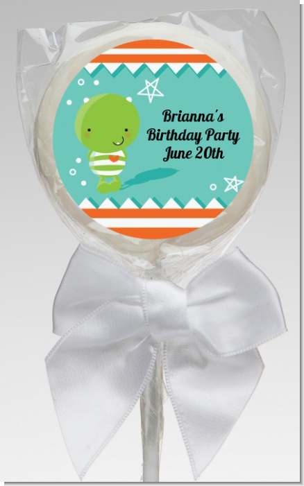 Little Monster - Personalized Birthday Party Lollipop Favors