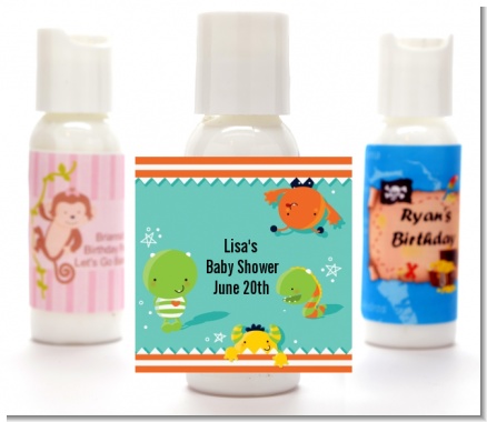 Little Monster - Personalized Baby Shower Lotion Favors