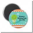 Little Monster - Personalized Birthday Party Magnet Favors thumbnail