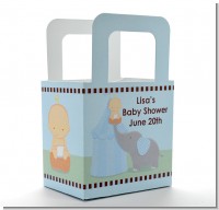 Our Little Peanut Boy - Personalized Baby Shower Favor Boxes