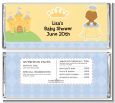 Little Prince African American - Personalized Baby Shower Candy Bar Wrappers thumbnail