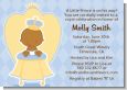 Little Prince African American - Baby Shower Invitations thumbnail