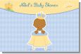 Little Prince African American - Personalized Baby Shower Placemats thumbnail