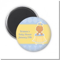 Little Prince Hispanic - Personalized Baby Shower Magnet Favors