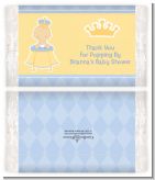 Little Prince - Personalized Popcorn Wrapper Baby Shower Favors