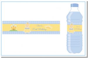 Little Prince - Personalized Birthday Party Water Bottle Labels