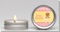 Little Princess African American - Baby Shower Candle Favors