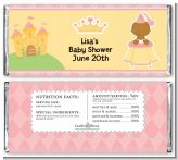 Little Princess African American - Personalized Baby Shower Candy Bar Wrappers