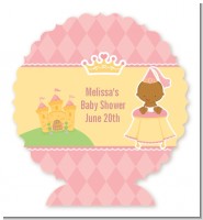 Little Princess African American - Personalized Baby Shower Centerpiece Stand