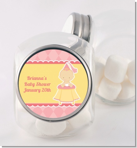 Little Princess - Personalized Baby Shower Candy Jar