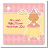 Little Princess Hispanic - Personalized Baby Shower Card Stock Favor Tags