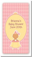 Little Princess Hispanic - Custom Rectangle Baby Shower Sticker/Labels