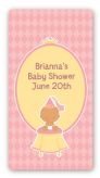 Little Princess Hispanic - Custom Rectangle Baby Shower Sticker/Labels