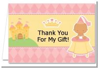 Little Princess Hispanic - Baby Shower Thank You Cards