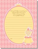 Little Princess - Baby Shower Notes of Advice
