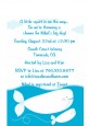 Little Squirt Whale - Baby Shower Petite Invitations thumbnail