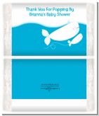 Little Squirt Whale - Personalized Popcorn Wrapper Baby Shower Favors