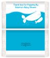 Little Squirt Whale - Personalized Popcorn Wrapper Baby Shower Favors thumbnail