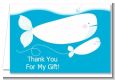 Little Squirt Whale - Baby Shower Thank You Cards thumbnail