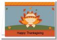 Little Turkey Girl - Baby Shower Thank You Cards thumbnail