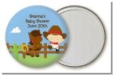 Little Cowboy - Personalized Baby Shower Pocket Mirror Favors