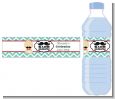 Little Man Mustache - Personalized Baby Shower Water Bottle Labels thumbnail