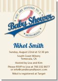 Little Slugger Baseball - Baby Shower Invitations