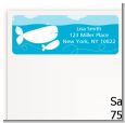 Little Squirt Whale - Baby Shower Return Address Labels thumbnail