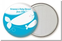 Little Squirt Whale - Personalized Baby Shower Pocket Mirror Favors