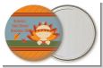 Little Turkey Girl - Personalized Baby Shower Pocket Mirror Favors thumbnail
