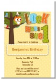 Look Who's Turning One Owl - Birthday Party Petite Invitations