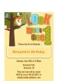 Look Who's Turning One Owl - Birthday Party Petite Invitations thumbnail
