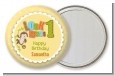 Look Who's Turning One Monkey - Personalized Birthday Party Pocket Mirror Favors thumbnail