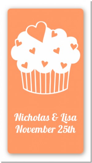 Love is Sweet - Custom Rectangle Bridal Shower Sticker/Labels