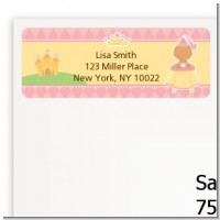 Little Princess Hispanic - Baby Shower Return Address Labels