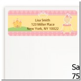 Little Princess - Baby Shower Return Address Labels