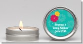 Luau - Baby Shower Candle Favors
