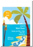 Luau - Birthday Party Petite Invitations