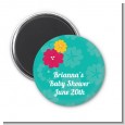 Luau - Personalized Birthday Party Magnet Favors thumbnail