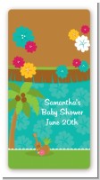 Luau - Custom Rectangle Baby Shower Sticker/Labels