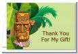 Luau Tiki - Birthday Party Thank You Cards thumbnail