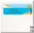 Luau - Birthday Party Return Address Labels thumbnail