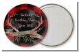 Lumberjack Buffalo Plaid - Personalized Birthday Party Pocket Mirror Favors thumbnail