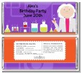 Mad Scientist - Personalized Birthday Party Candy Bar Wrappers thumbnail