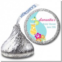 Margarita Drink - Hershey Kiss Bridal Shower Sticker Labels